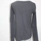 Xhilaration Women's Top Gray M Pre-Owned