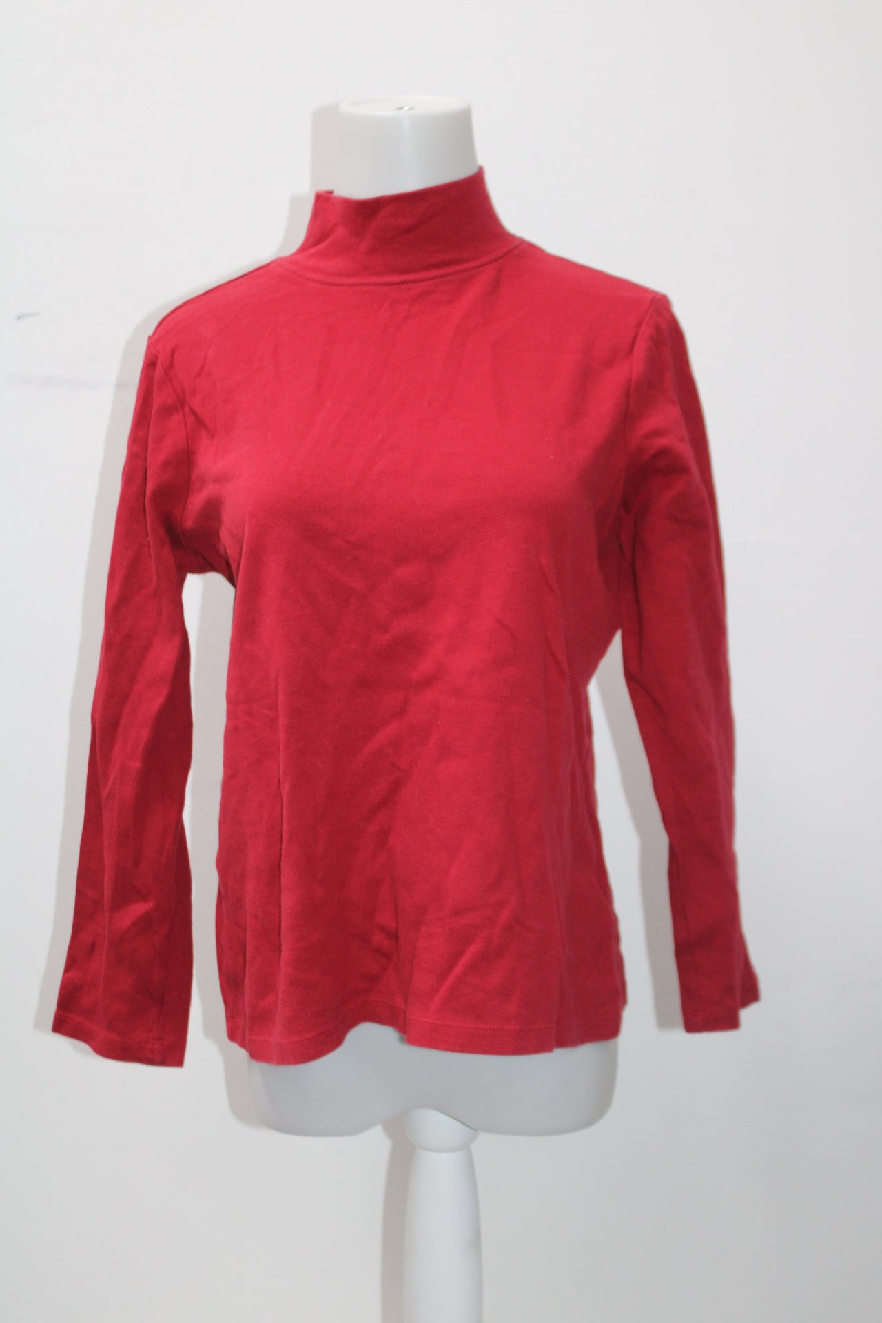 Laura Scott Women's Top Red M Pre-Owned