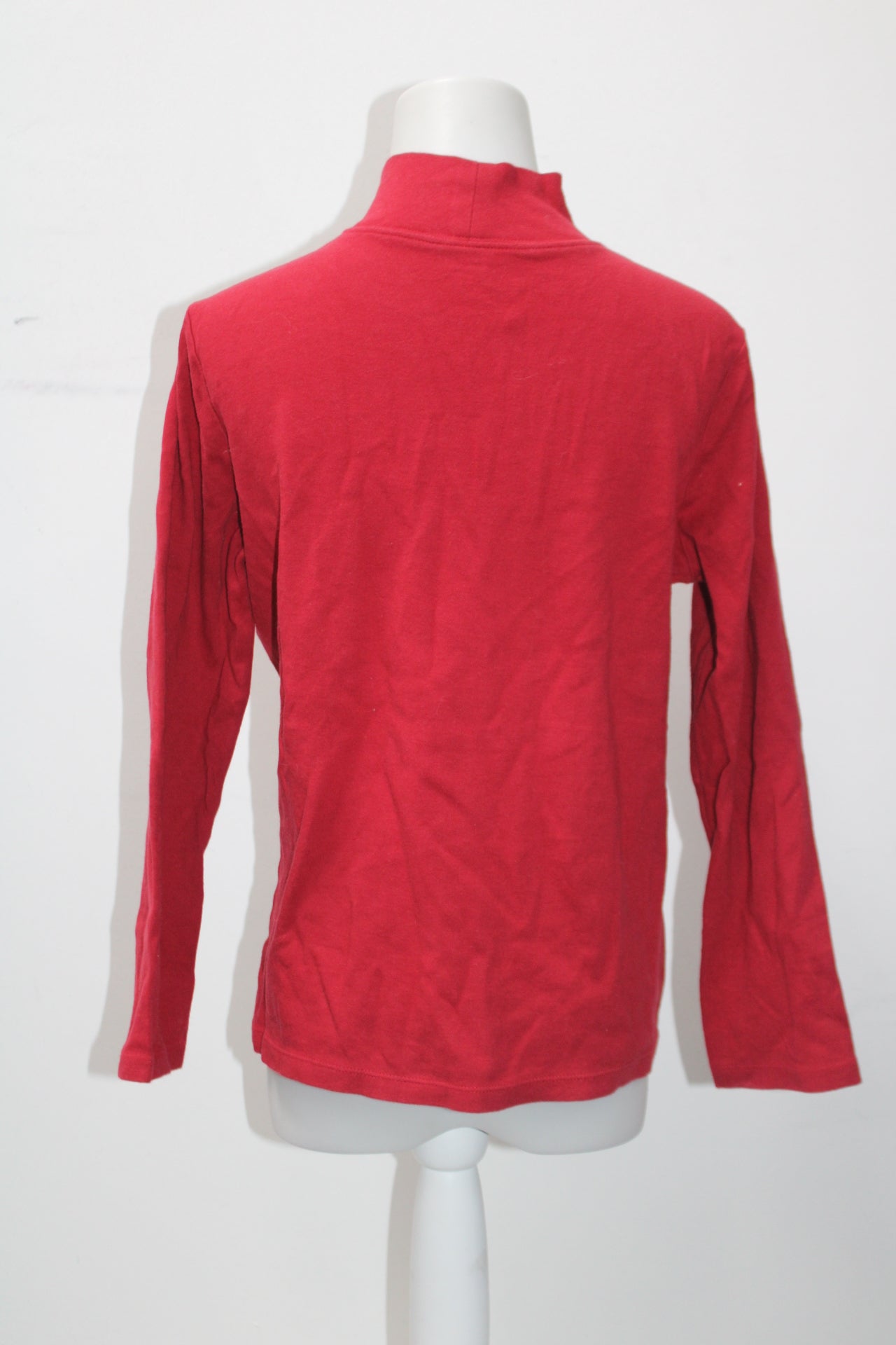 Laura Scott Women's Top Red M Pre-Owned