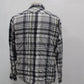 Roebuck & Co Men's Flannel Shirt Gray L Pre-Owned