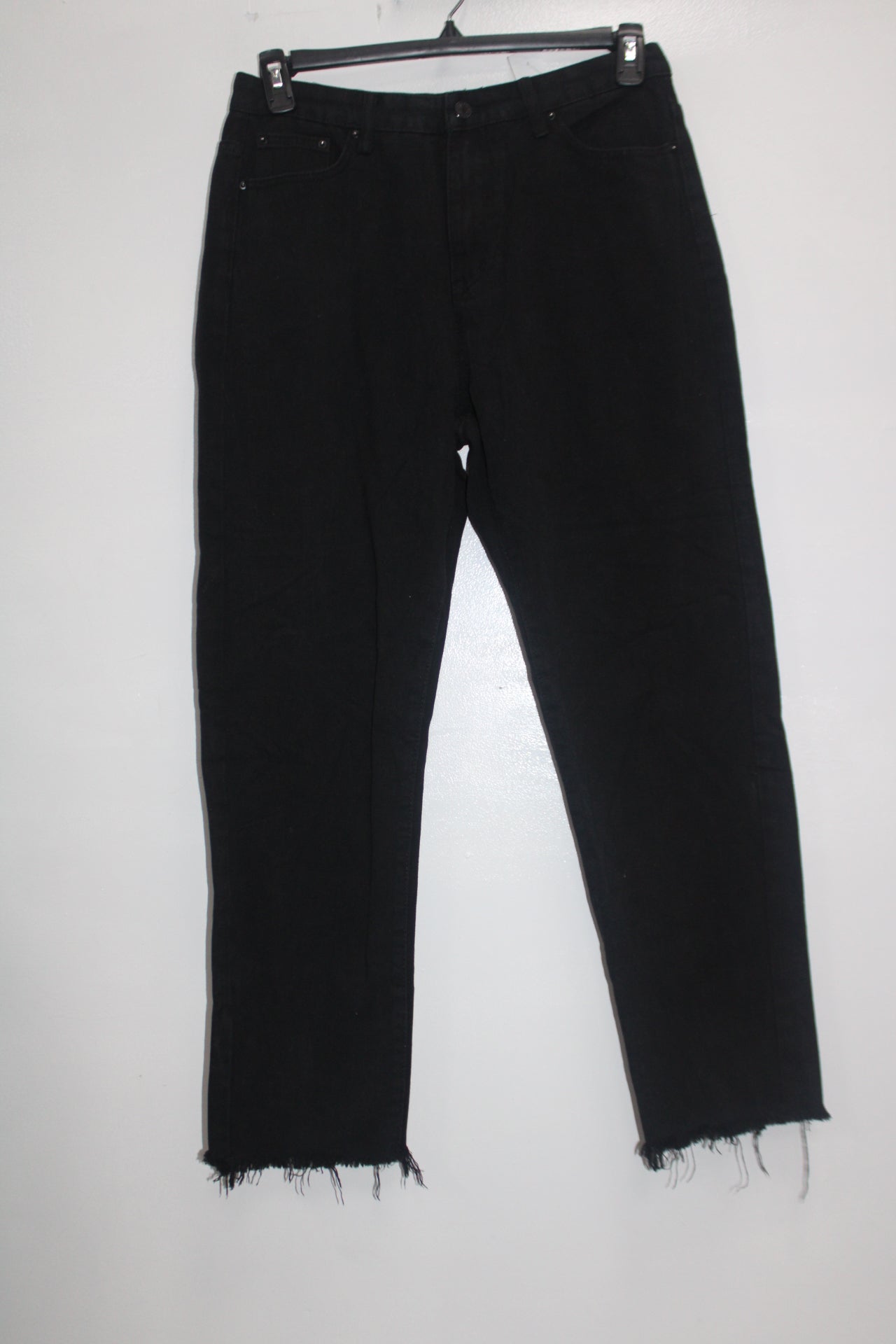 Shein Women's Jeans 85% Cotton Black 8/10 Pre-Owned