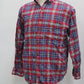 Gap Men's Flannel Shirt Orange M Pre-Owned