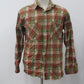 Alex Men's Flannel Shirt Orange 16 Pre-Owned