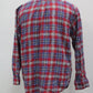 Gap Men's Flannel Shirt Orange M Pre-Owned