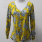 No Boundaries Women's Top Yellow M Pre-Owned