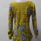 No Boundaries Women's Top Yellow M Pre-Owned