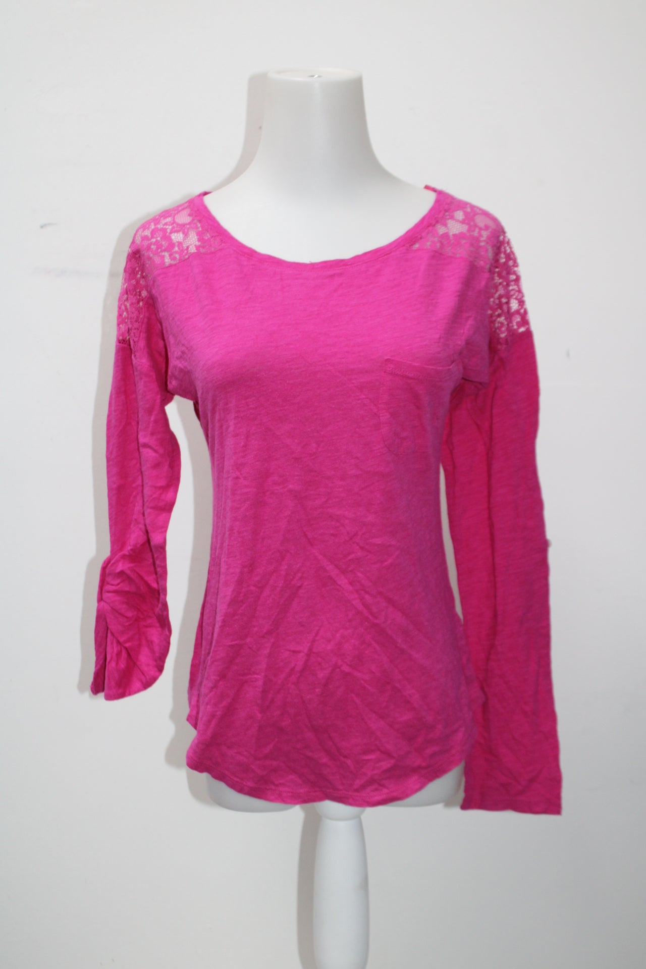 Express Women's Top Pink XS Pre-Owned