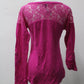 Express Women's Top Pink XS Pre-Owned