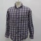 S.T John's Bay Men's Flannel Shirt Purple M Pre-Owned