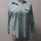 Eyelash Women's Top Blue XS Pre-Owned