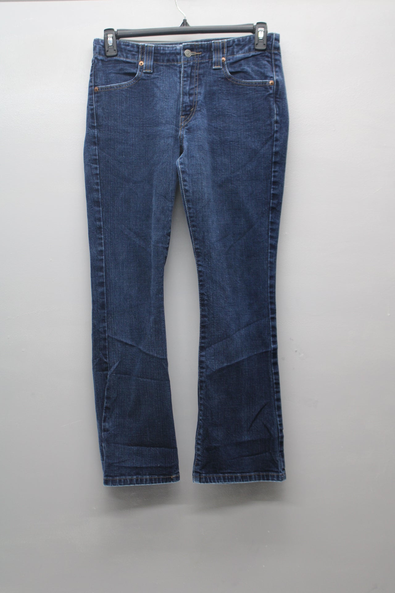 Levi's Women's Jeans Boot Cut Blue 8M Pre-Owned