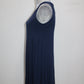 Style & Co Solid Crossback Dress Blue