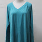 Wildfox Women's Top Blue L Pre-Owned