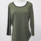 Allie & Rob Women's Top Green M Pre-Owned