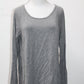 Cloud chases Women's Top Gray L Pre-Owned