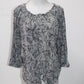 Cupio Women's Top Black L Pre-Owned