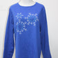 Holiday Women's Top Blue L Pre-Owned