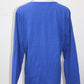 Holiday Women's Top Blue L Pre-Owned