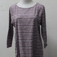 Laura Scott Women's Top Purple L Pre-Owned