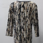 JM Colecctions Women's Top Beige L Pre-Owned