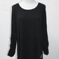 Love Five Women's Top Black XL Pre-Owned