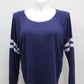 American Heritage Women's Top Rayon Blue XL Pre-Owned 1121UA3C