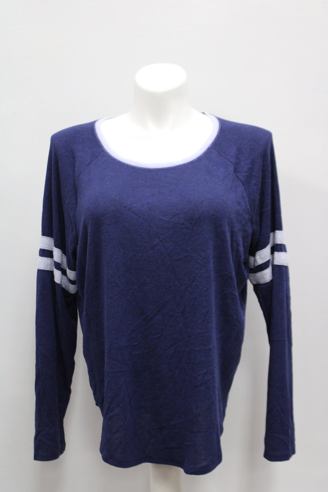 American Heritage Women's Top Rayon Blue XL Pre-Owned 1121UA3C