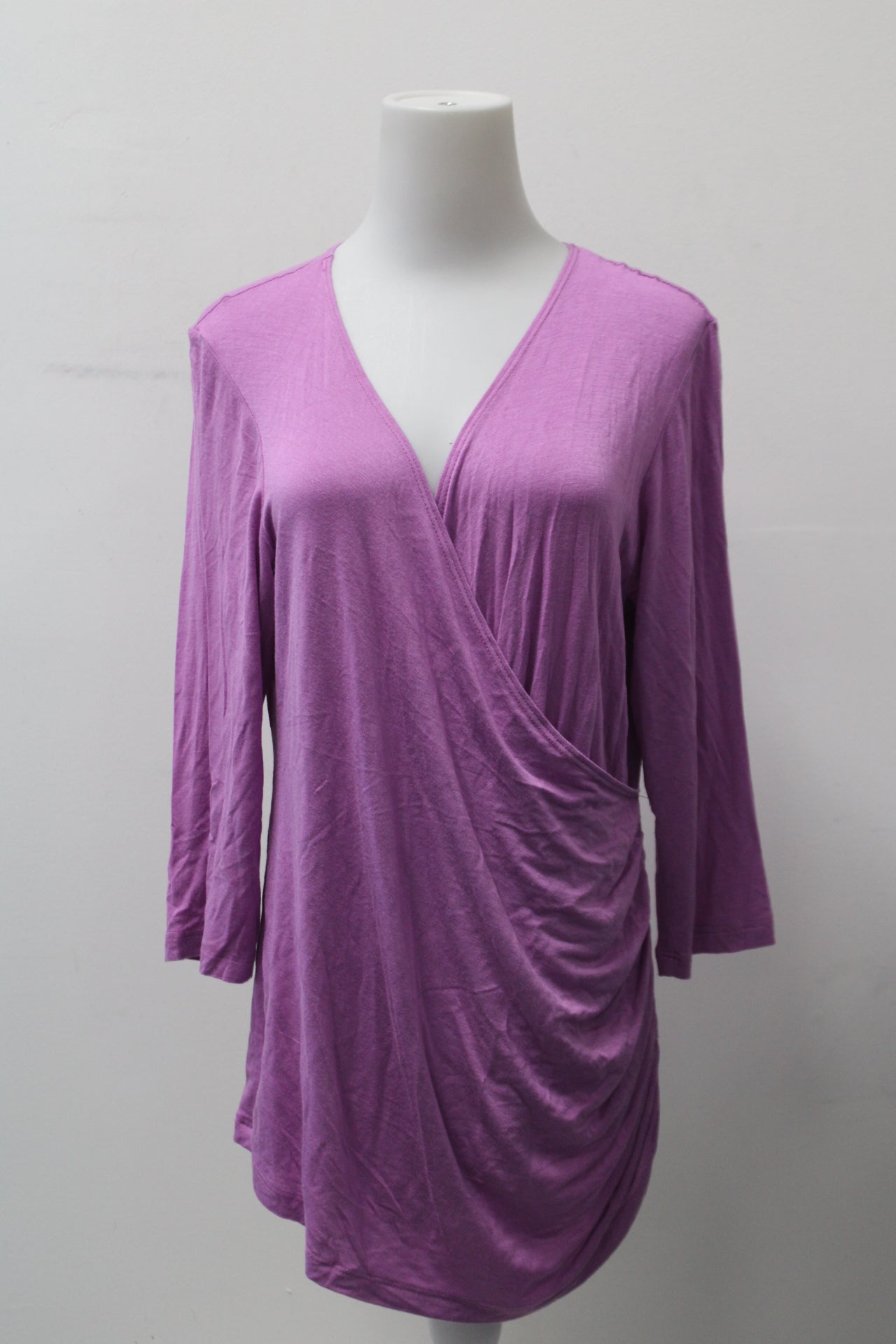 Norm Thompson Women's Top Pink L Pre-Owned