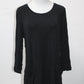 Logo   Women's Top Black M Pre-Owned