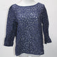 Loft Women's Top Blue M Pre-Owned