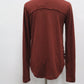 Muda Women Scoopneck T-Shirt, Brown Small - Pre-Owned 1017UA3C