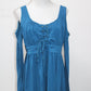 Mooncolour Women's Top Blue L Pre-Owned