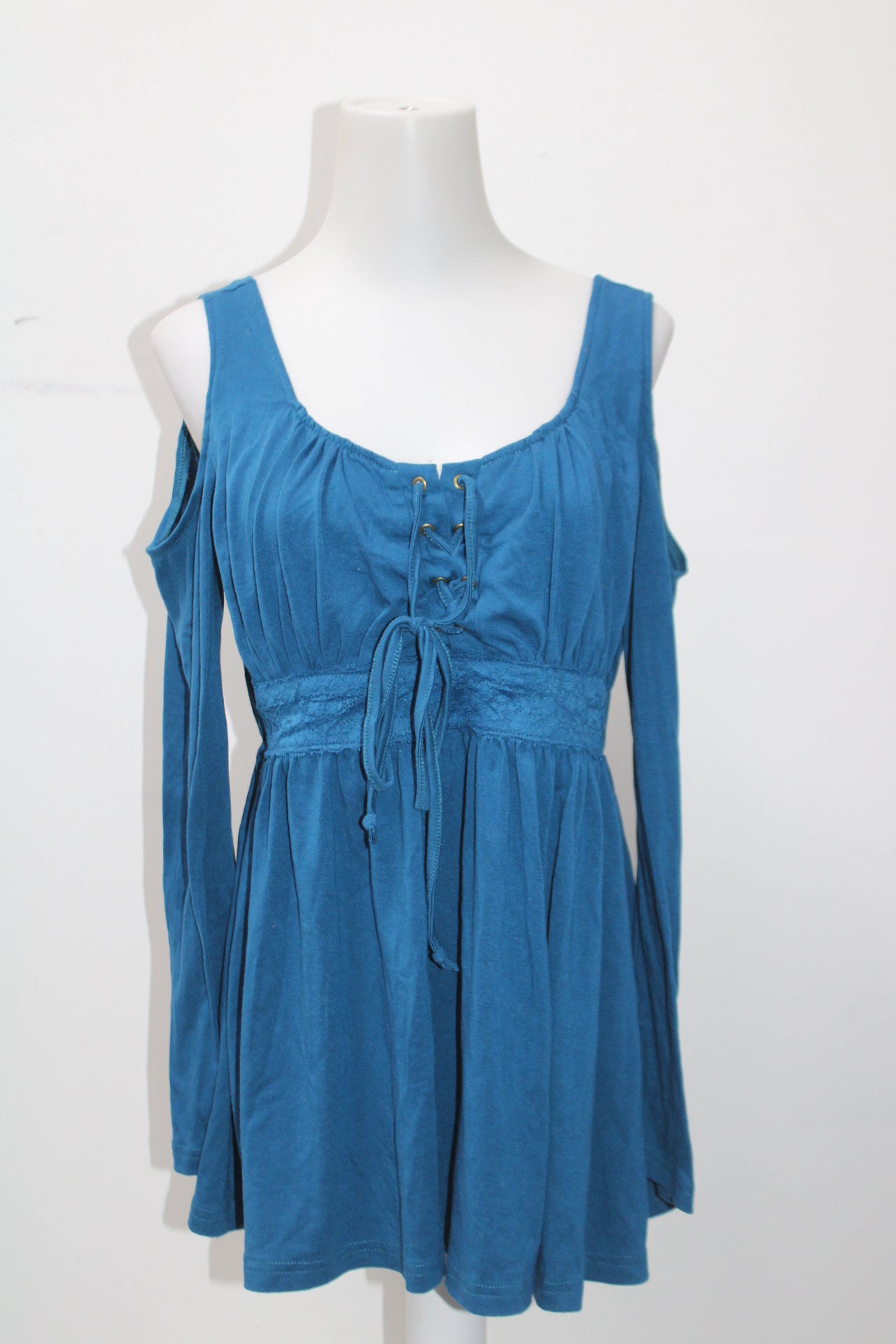 Mooncolour Women's Top Blue L Pre-Owned