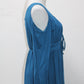 Mooncolour Women's Top Blue L Pre-Owned