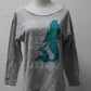 Superluxe Women's Top Gray M Pre-Owned