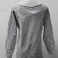 Superluxe Women's Top Gray M Pre-Owned