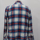 OLd Navy Men's Flannel Shirt White L Pre-Owned