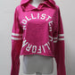 Graphic Tel Women's Top Pink M Pre-Owned