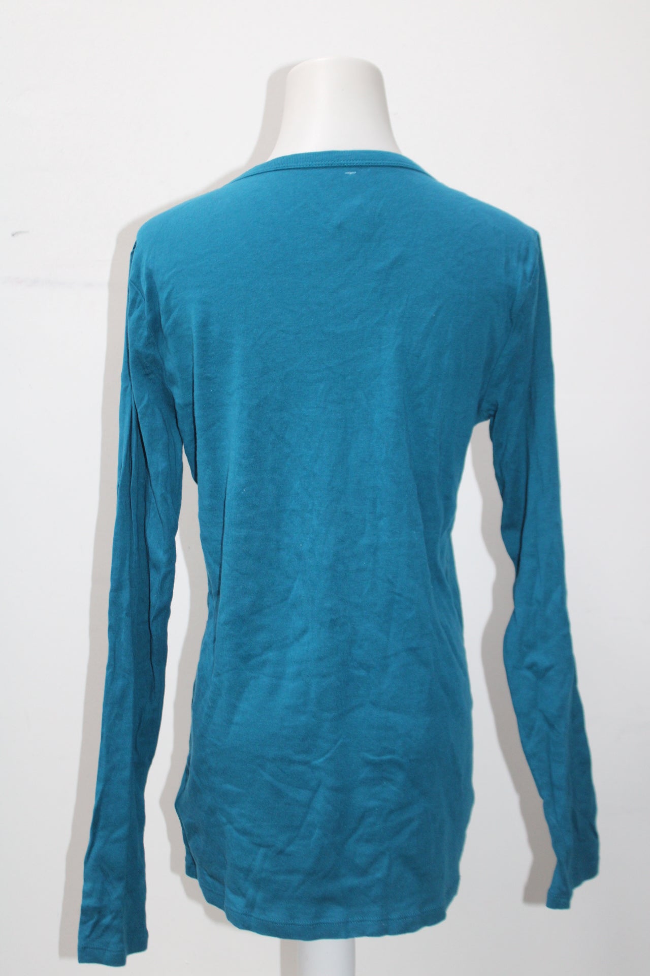 Gap Women's Top Blue L Pre-Owned