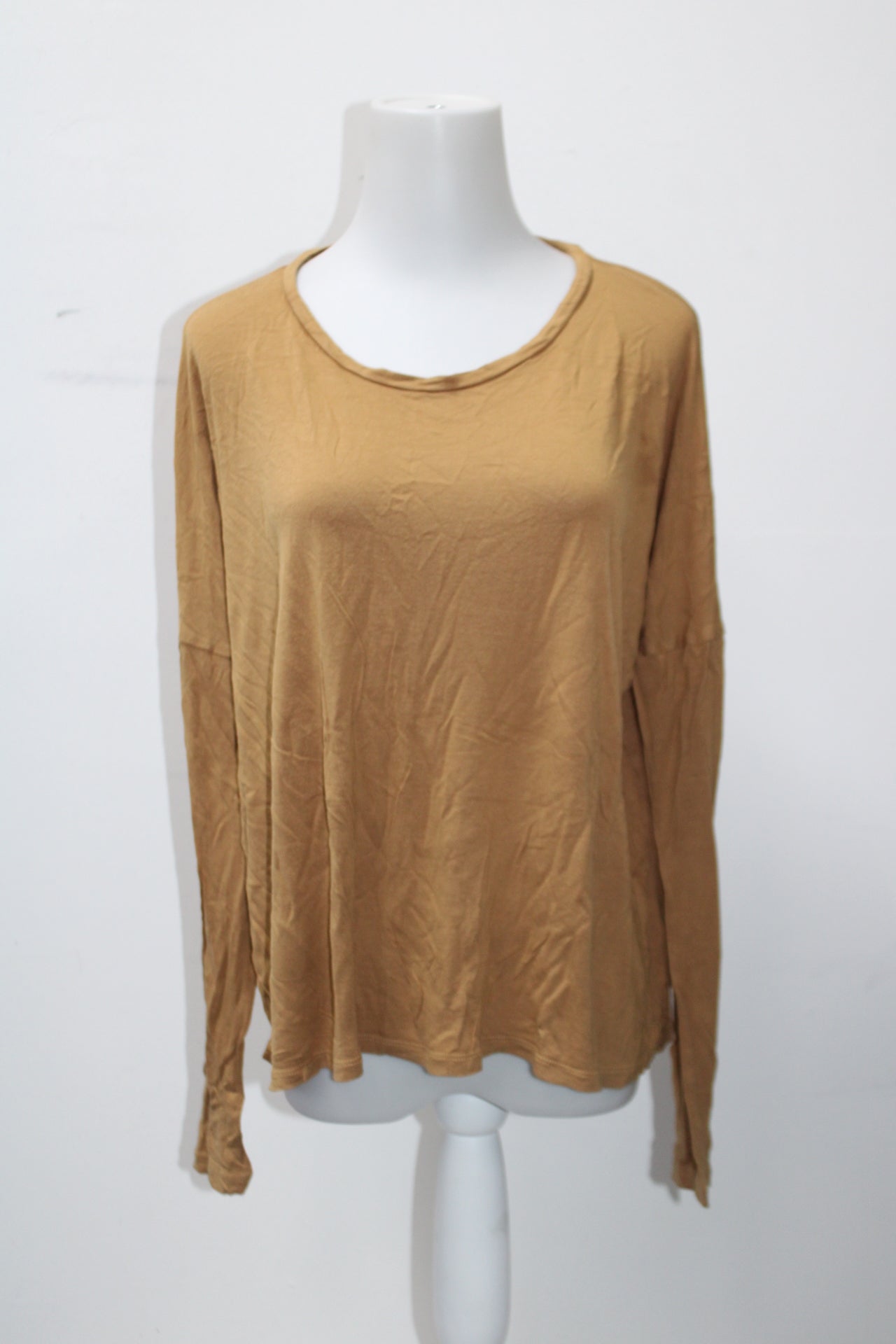 Forever 21   Women's Top Brown M Pre-Owned