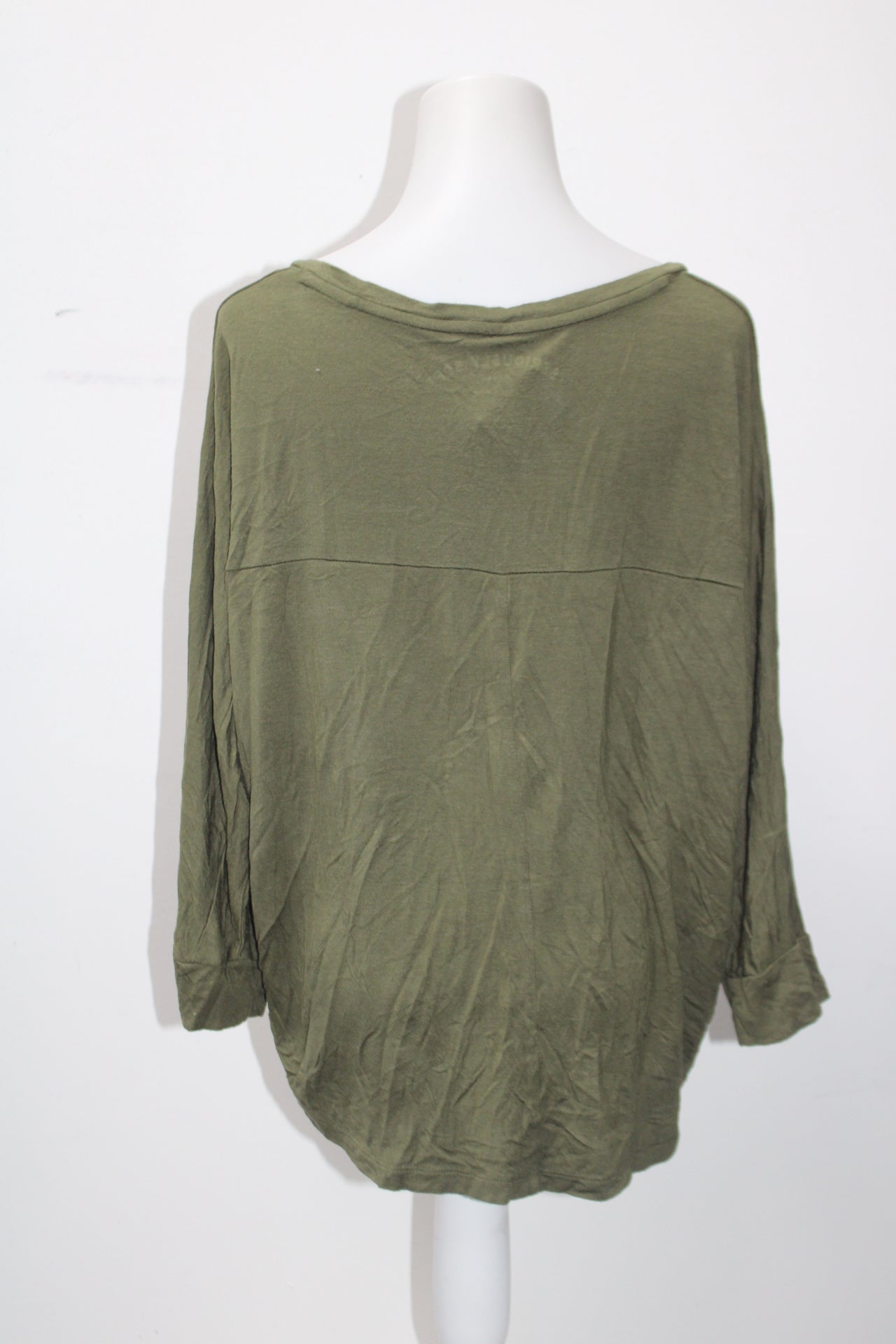 Aero  Women's Top Green L Pre-Owned