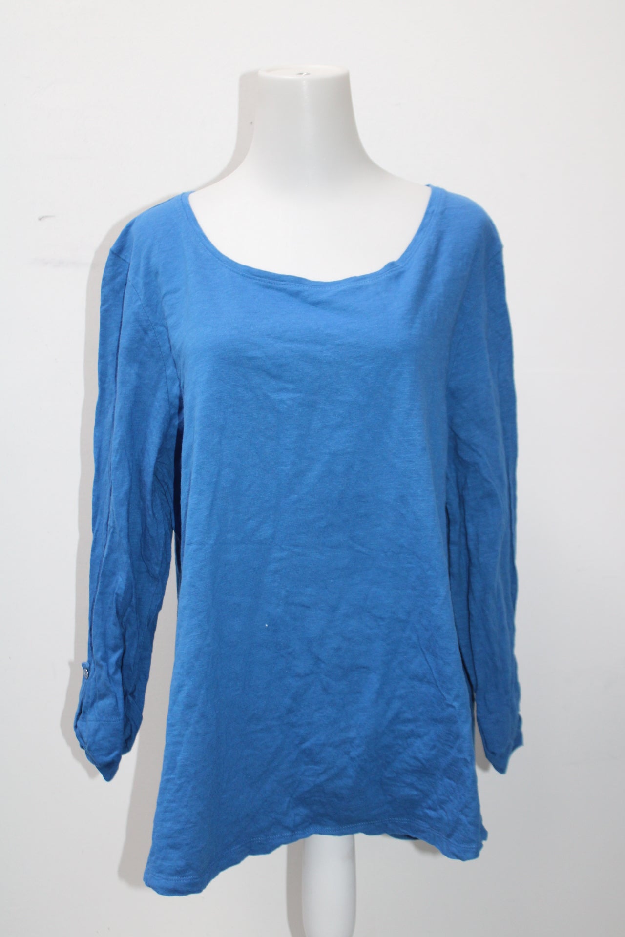 Croft & Barrow Women's Top Blue XL Pre-Owned