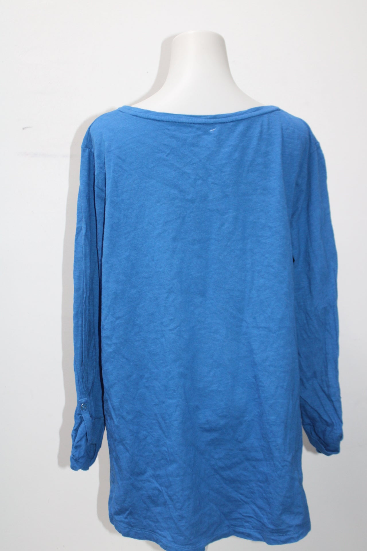 Croft & Barrow Women's Top Blue XL Pre-Owned