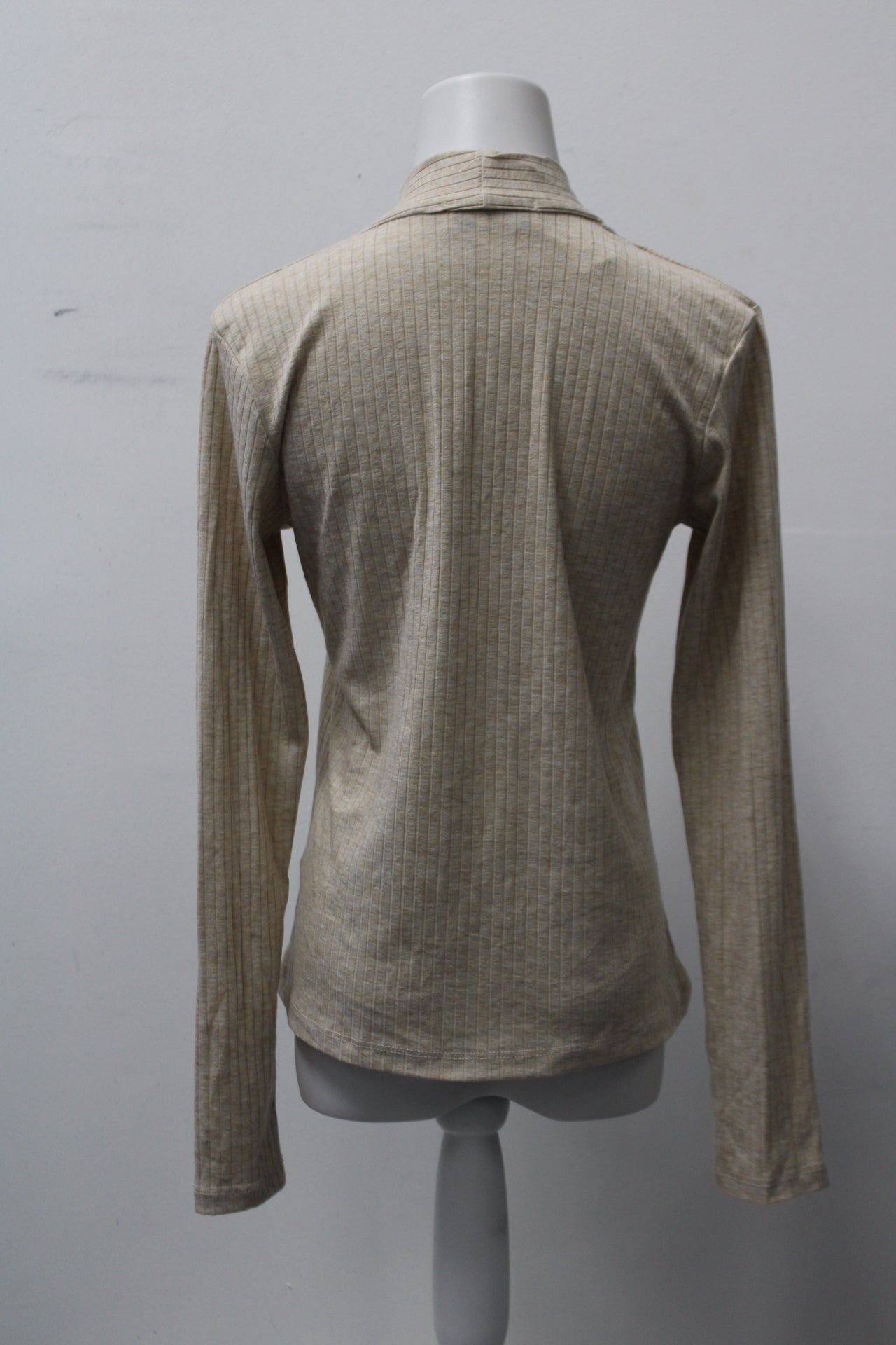 Carly JEAN Women's Top Beige L Pre-Owned