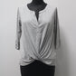 White House Black Market Women's Top White XXS Pre-Owned