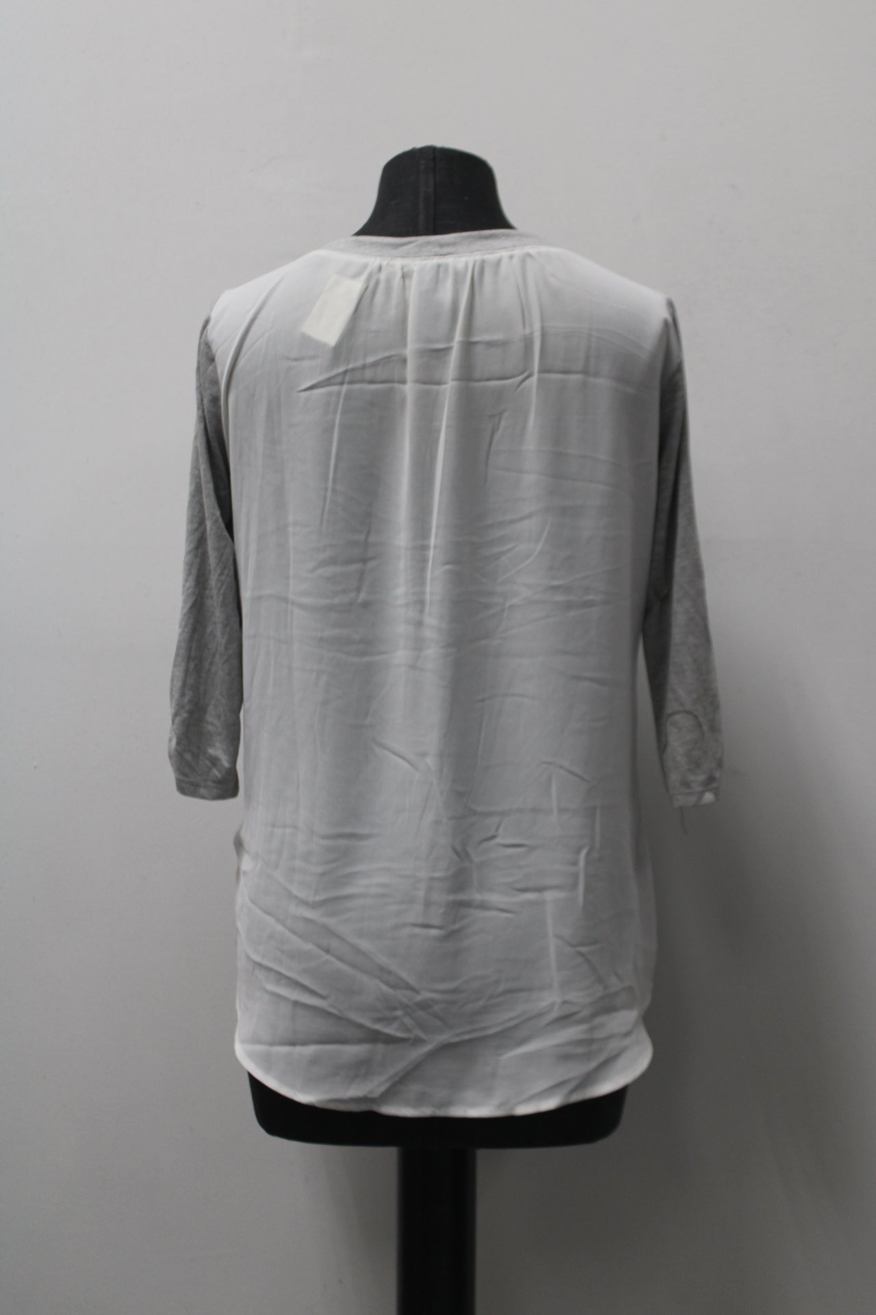 White House Black Market Women's Top White XXS Pre-Owned