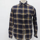 Primark Men's Flannel Shirt Blue M Pre-Owned