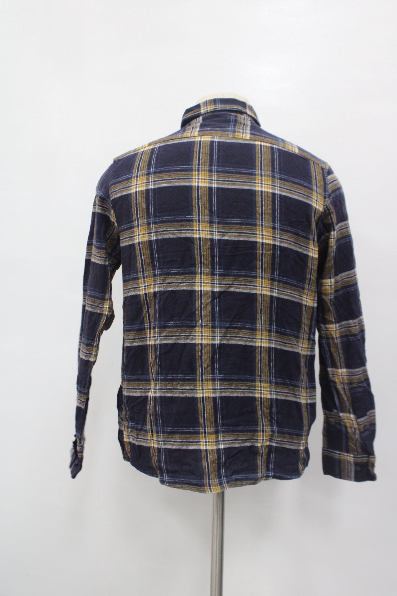 Primark Men's Flannel Shirt Blue M Pre-Owned