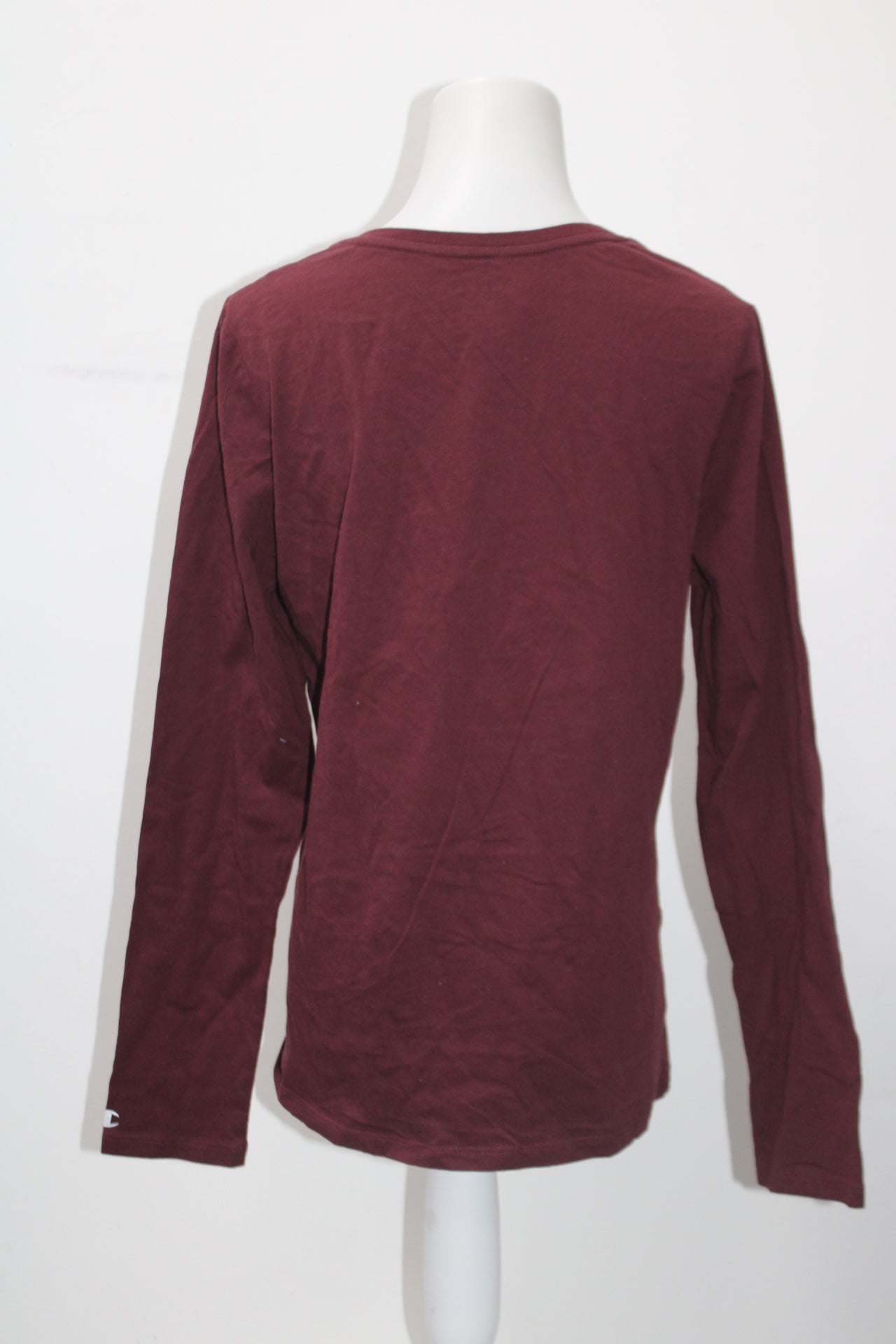 Champion Women's Top Burgundy L Pre-Owned