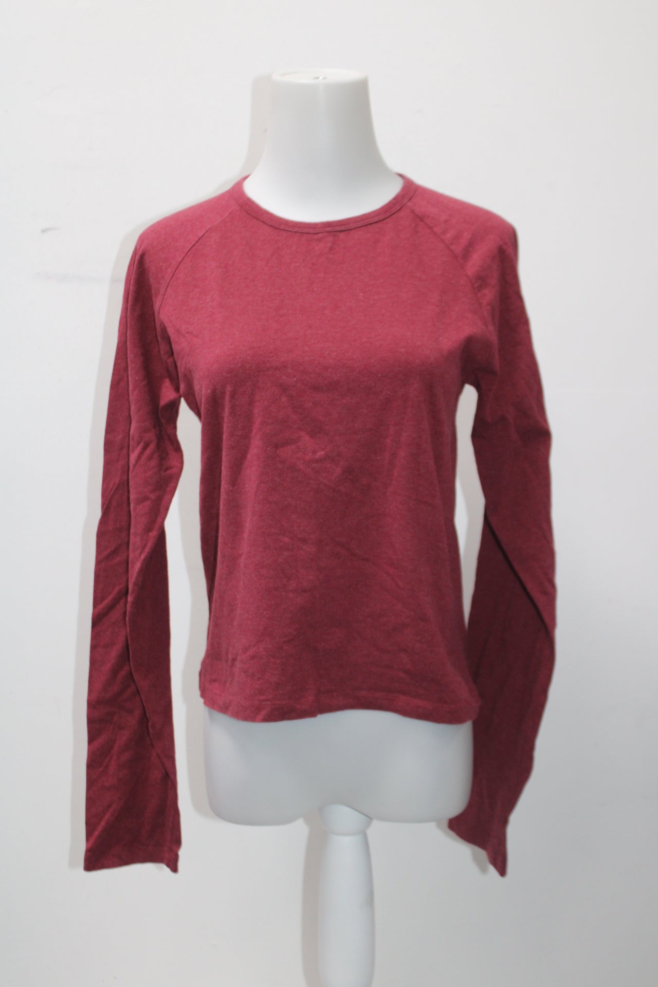 So Women's Top Red L Pre-Owned